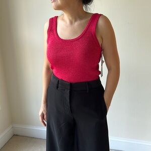 NWT Votre Nom Ribbed Sweater Tank